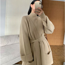 画像をギャラリービューアに読み込む, 3点セットニットカーディガン&ハイネックトップス&カジュアルパンツ着回しコーデセットアップ