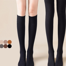 画像をギャラリービューアに読み込む, レデイースファッション無地合わせやすいハイソックスセット