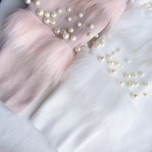 画像をギャラリービューアに読み込む, 4カラー選択ビーズ付きファーニットチュニックニットワンピース