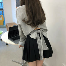 画像をギャラリービューアに読み込む, 後ろボウタイ無地Tシャツトップス