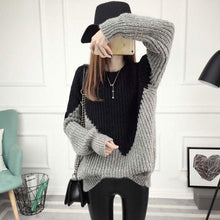 画像をギャラリービューアに読み込む, 配色切り替えニットカジュアルリゾートニットセータートップス