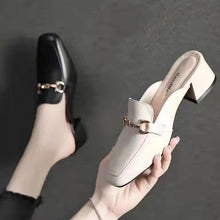 画像をギャラリービューアに読み込む, レデイースファッションコーデしやすい無地チャンキーヒールシューズ