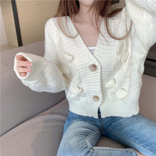 画像をギャラリービューアに読み込む, ニットボウタイ蝶結びカーディガンアウター