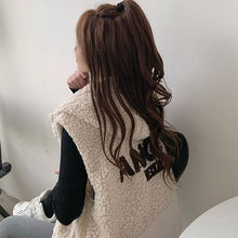 画像をギャラリービューアに読み込む, ラムフリース切替中綿ベストアウター2カラー選択フード付き