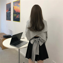 画像をギャラリービューアに読み込む, 後ろボウタイ無地Tシャツトップス