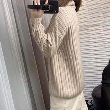 画像をギャラリービューアに読み込む, 10カラー選択秋冬ファッションタートルネック無地長袖合わせやすいニットセータートップス
