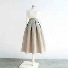 画像をギャラリービューアに読み込む, ハイウエスト着痩せ効果コーデしやすいロングスカートAラインスカート