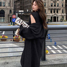 画像をギャラリービューアに読み込む, ノースリーブニットワンピース＆ロング丈カーディガンセットアップ
