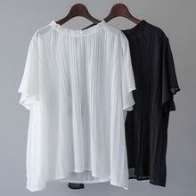 画像をギャラリービューアに読み込む, シースループリーツブラウストップス
