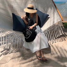 画像をギャラリービューアに読み込む, バイカラー ドッキング チェック柄ワンピースノースリーブ マキシ丈 大人可愛いカジュアルワンピース
