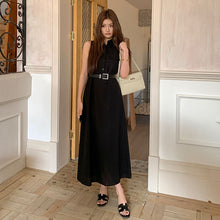 画像をギャラリービューアに読み込む, ノースリーブシャツワンピース レディースベルト付ききれいめ 通勤 カジュアル
