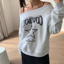 画像をギャラリービューアに読み込む, ボートネックスウェットトップス
