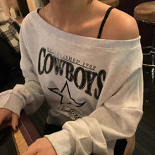 画像をギャラリービューアに読み込む, ボートネックスウェットトップス
