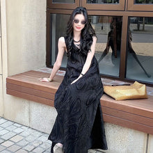 画像をギャラリービューアに読み込む, ノースリーブワンピース ゆったり 涼しい 旅行 デート
