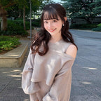 2WAY 着こなし クロスベルト付きリブマーメイドロングワンピース＋ボリュームバルーン袖ボレロセットアップ 上品きれいめ