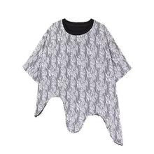 画像をギャラリービューアに読み込む, 不規則デザインレース花柄Tシャツトップス
