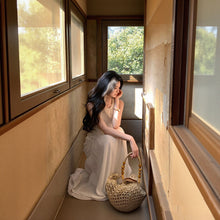 画像をギャラリービューアに読み込む, 立体フラワー レース ノースリーブ ワンピース美シルエットデートワンピース
