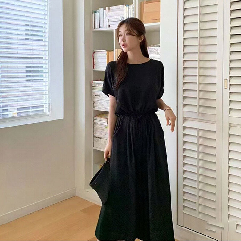 韓国風 ルーズ セットアップ トップス + ワイドパンツ 上下セットゆったり リラックス オフィスカジュアル 通勤 デート