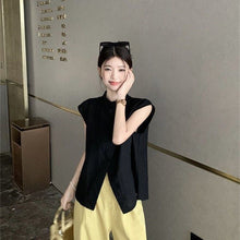 画像をギャラリービューアに読み込む, ノースリーブトップス＆ハイウエストカジュアルパンツセットアップ
