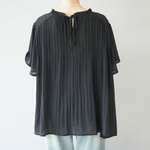 画像をギャラリービューアに読み込む, シースループリーツブラウストップス
