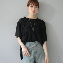 画像をギャラリービューアに読み込む, シースループリーツブラウストップス
