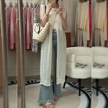 画像をギャラリービューアに読み込む, ダブルレース透かし彫りワンピースカジュアルワンピース
