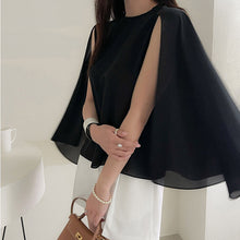 画像をギャラリービューアに読み込む, ケープシャツブラウストップス2スタイル
