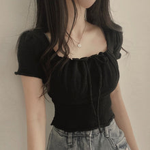 画像をギャラリービューアに読み込む, スクエアカラーニットトップス
