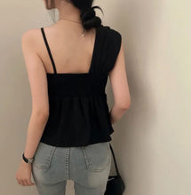 画像をギャラリービューアに読み込む, カシュクールデザインキャミソールトップス
