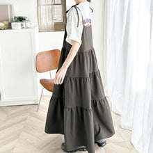 画像をギャラリービューアに読み込む, キャミワンピース調節可能ケーキワンピースカジュアルワンピース
