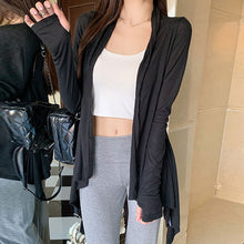 画像をギャラリービューアに読み込む, 薄ドレープカーディガン
