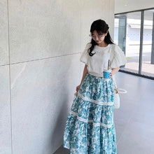 画像をギャラリービューアに読み込む, ギャザーパフスリーブブラウストップス白Tシャツ
