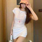 Tシャツワンピース半袖ワンピース