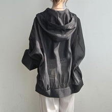 画像をギャラリービューアに読み込む, フード付き日焼け止めアウター

