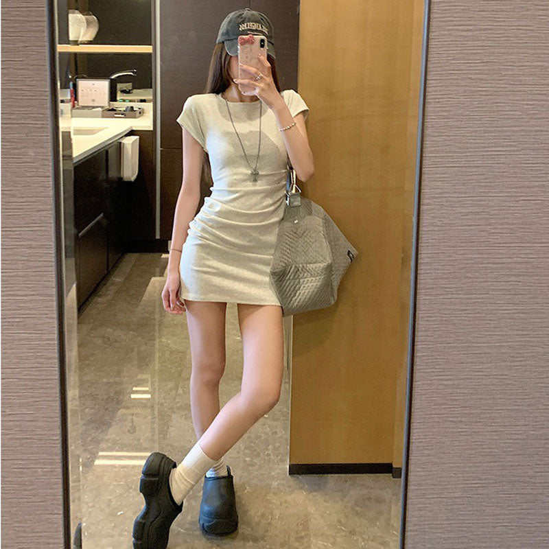 Tシャツワンピース半袖ワンピース