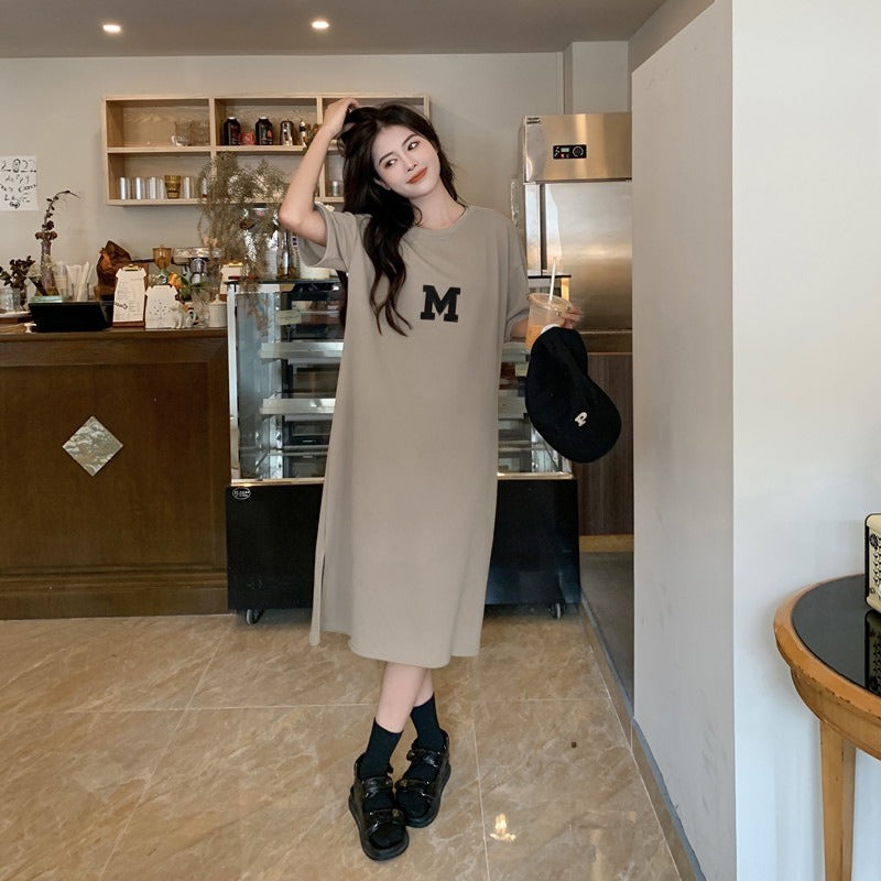 シンプルコーデTシャツワンピースカジュアルワンピース