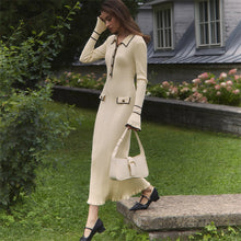 画像をギャラリービューアに読み込む, エレガンスニットワンピース
