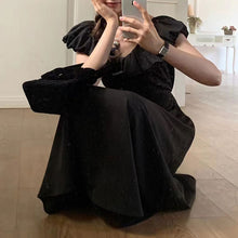 画像をギャラリービューアに読み込む, Vネックエレガンスデートワンピース
