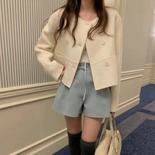 画像をギャラリービューアに読み込む, ラシャコートシンプルコーデアウター
