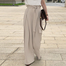 画像をギャラリービューアに読み込む, ハイウエストストラップガウチョパンツリゾートコーデスカンツ
