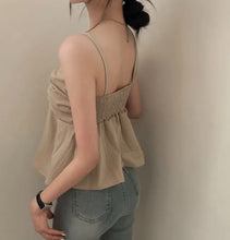 画像をギャラリービューアに読み込む, カシュクールデザインキャミソールトップス
