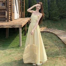 画像をギャラリービューアに読み込む, ベアトップワンピース花飾り旅行コーデワンピース
