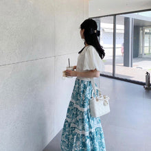 画像をギャラリービューアに読み込む, ギャザーパフスリーブブラウストップス白Tシャツ
