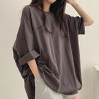 アルファペットプリント半袖Tシャツトップス