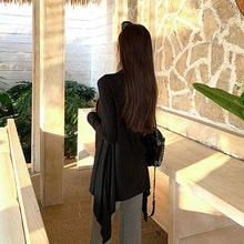 画像をギャラリービューアに読み込む, 薄ドレープカーディガン
