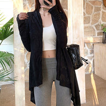 画像をギャラリービューアに読み込む, 薄ドレープカーディガン
