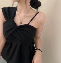 画像をギャラリービューアに読み込む, カシュクールデザインキャミソールトップス
