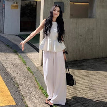 画像をギャラリービューアに読み込む, ノースリーブトップス＆カジュアルパンツセットアップ
