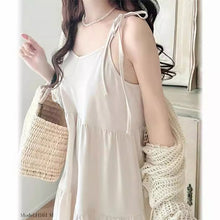 画像をギャラリービューアに読み込む, キャミワンピース調節可能ケーキワンピースカジュアルワンピース
