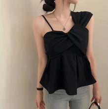 画像をギャラリービューアに読み込む, カシュクールデザインキャミソールトップス
